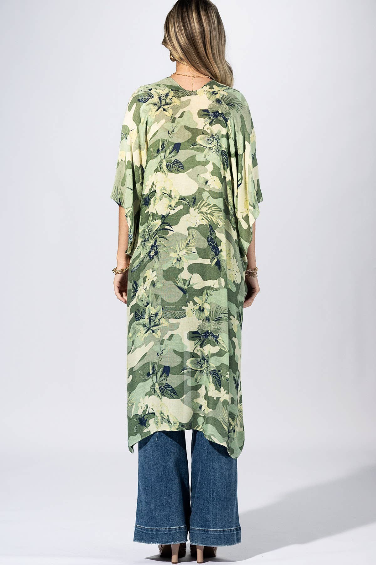 Camouflage Kimono