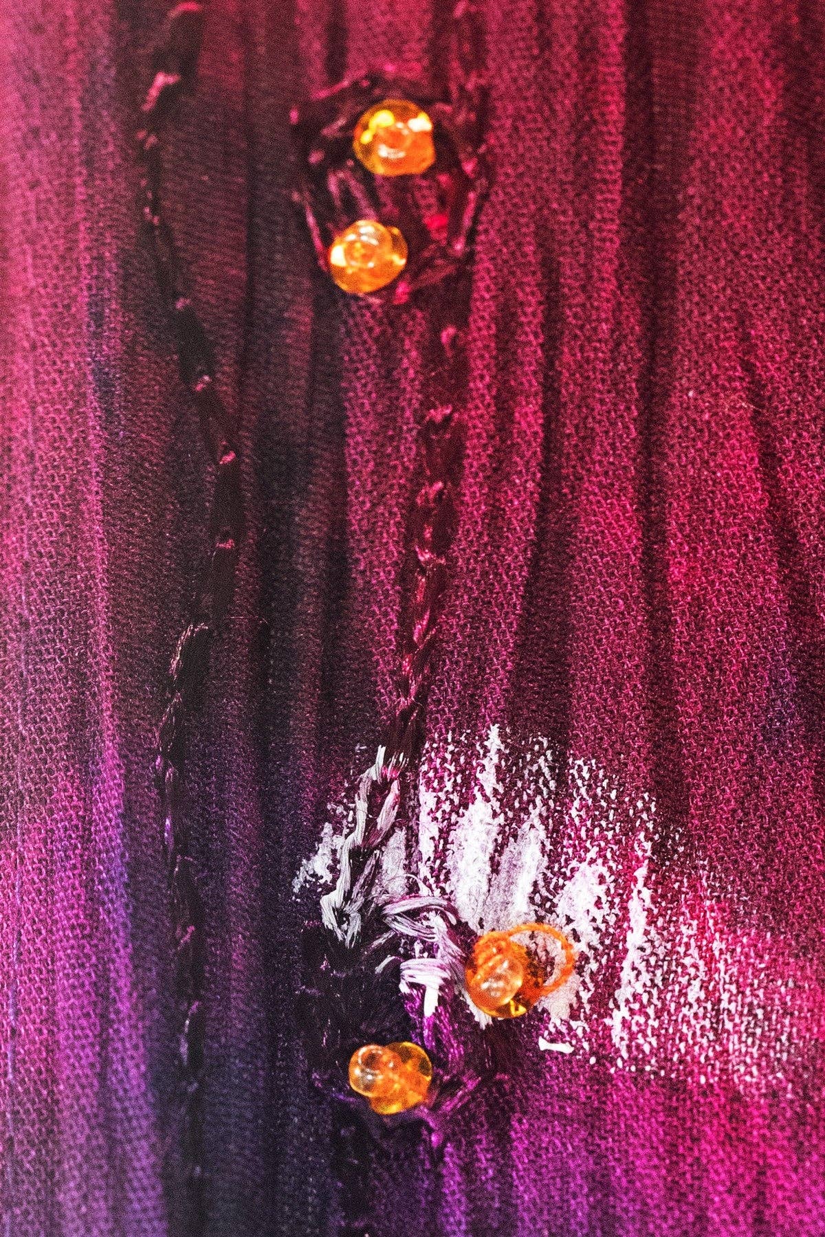 Aura Bloom Tie-Dye Kimono