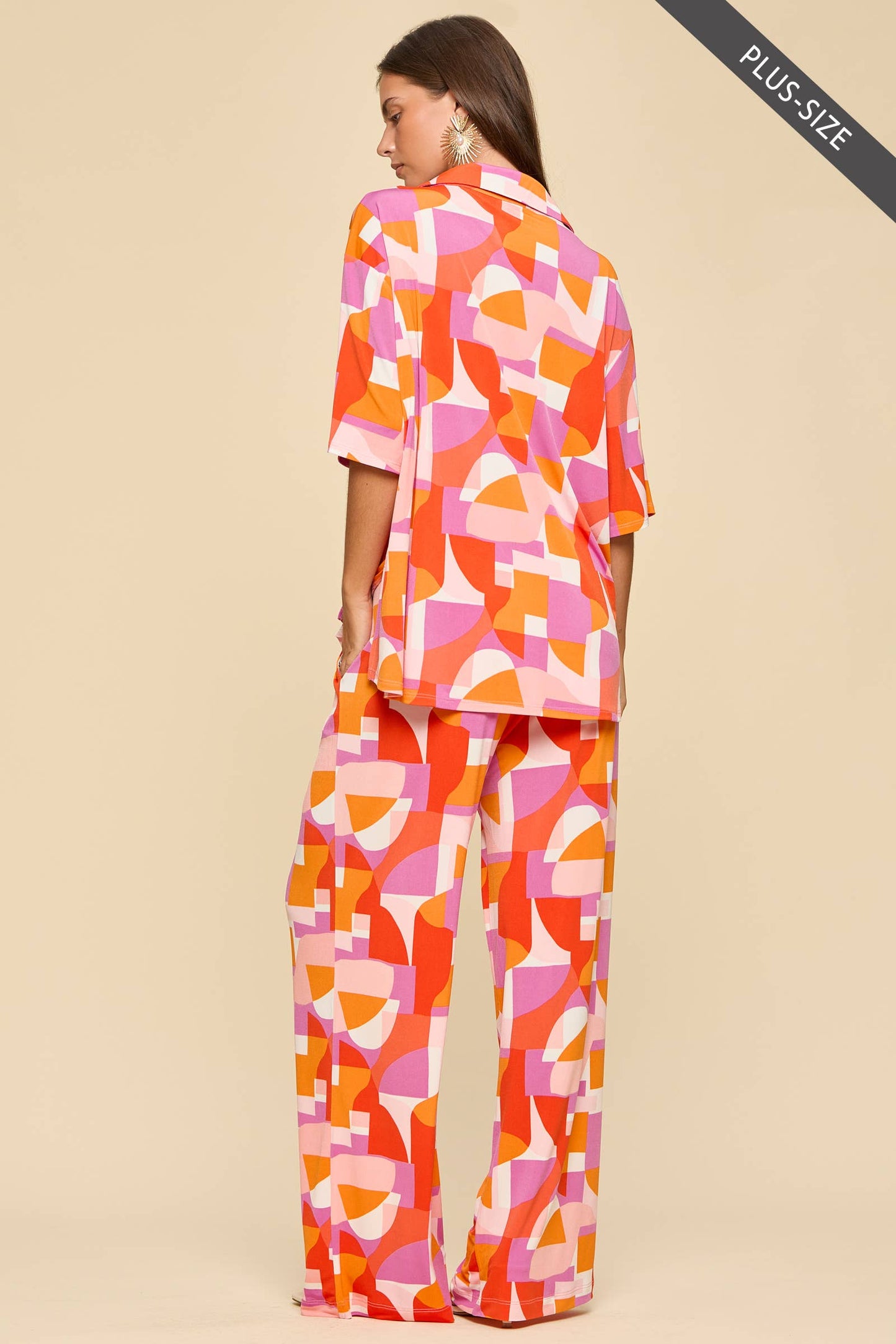 2-Piece Relaxed Resort Wear Matching Set