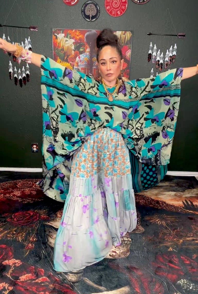 Kantha Silk Sundancer Palazzo Pants 1000-07