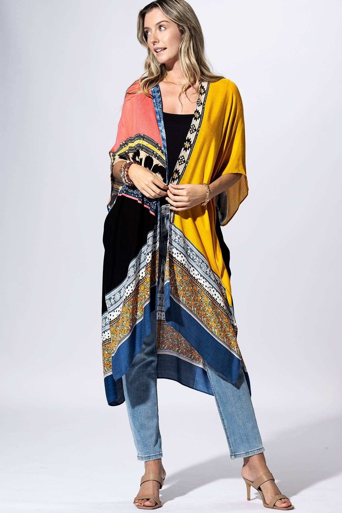 Sienna Patchwork Kimono