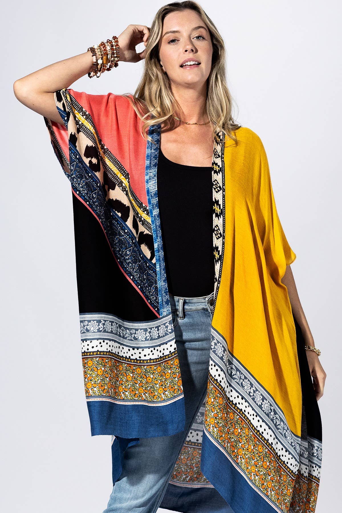 Sienna Patchwork Kimono