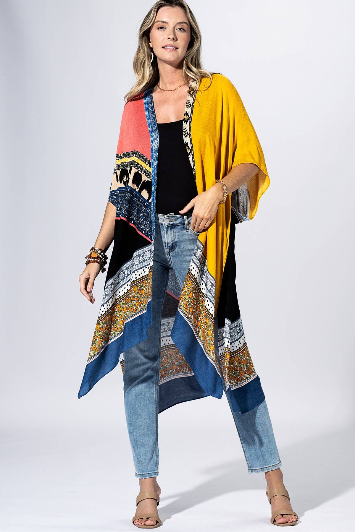 Sienna Patchwork Kimono